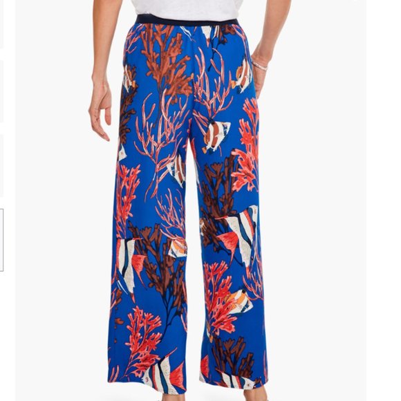 NIC + ZOE Printed Wide Leg Relaxed Pants - Picture 4 of 7